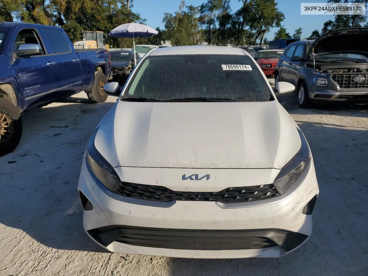 2023 Kia Forte Lx VIN: 3KPF24ADXPE589170 Lot: 78696174