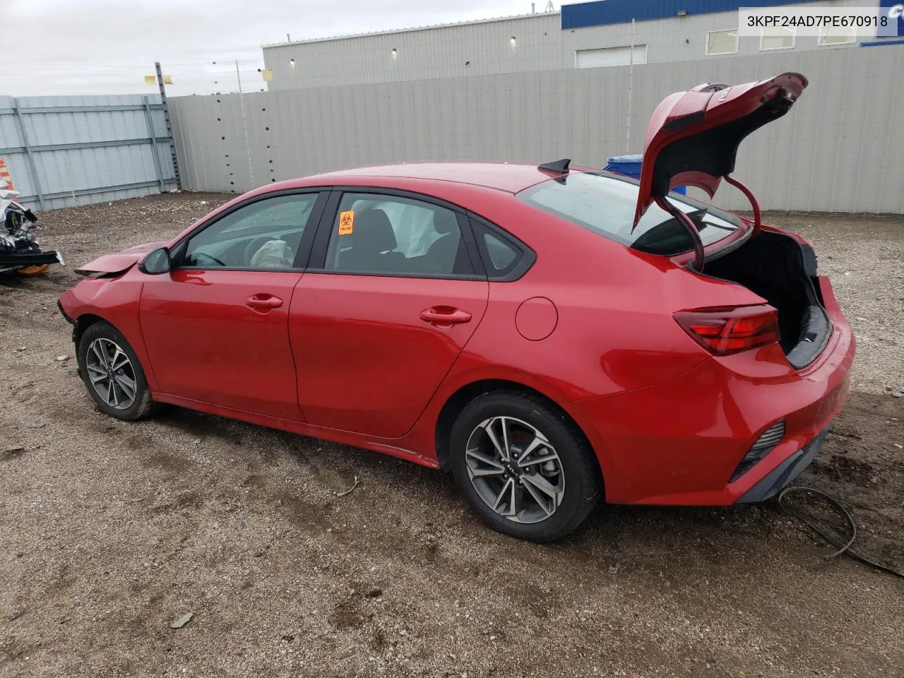 2023 Kia Forte Lx VIN: 3KPF24AD7PE670918 Lot: 78741504