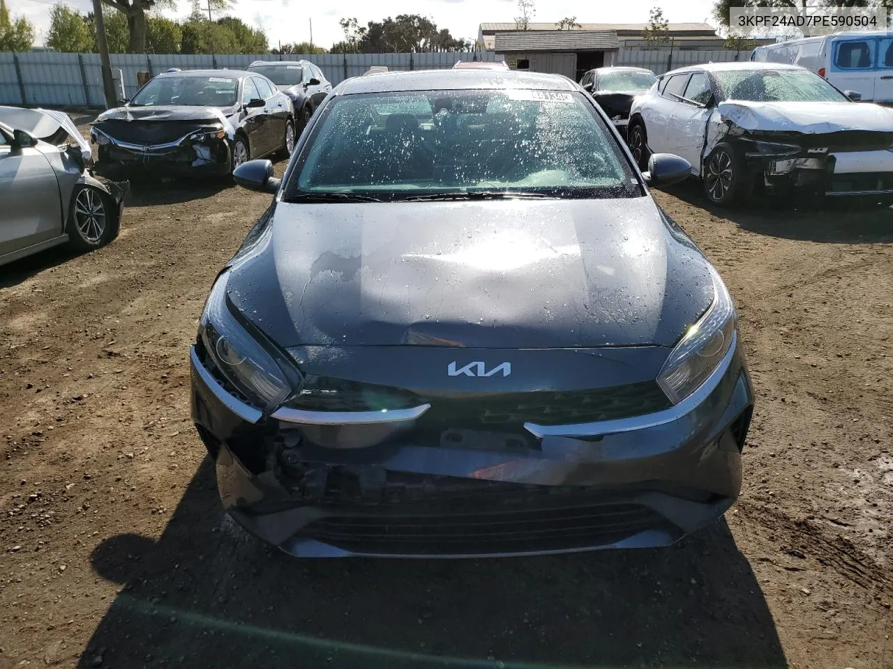 2023 Kia Forte Lx VIN: 3KPF24AD7PE590504 Lot: 78944134