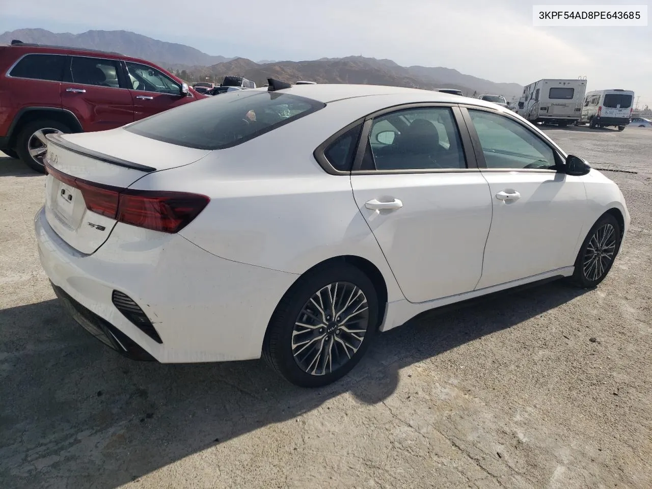 2023 Kia Forte Gt Line VIN: 3KPF54AD8PE643685 Lot: 78952404