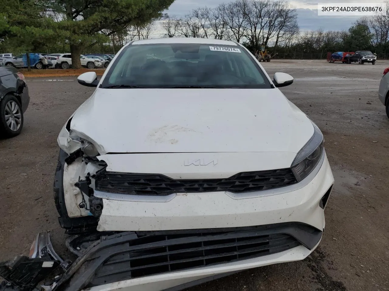 2023 Kia Forte Lx VIN: 3KPF24AD3PE638676 Lot: 79776074