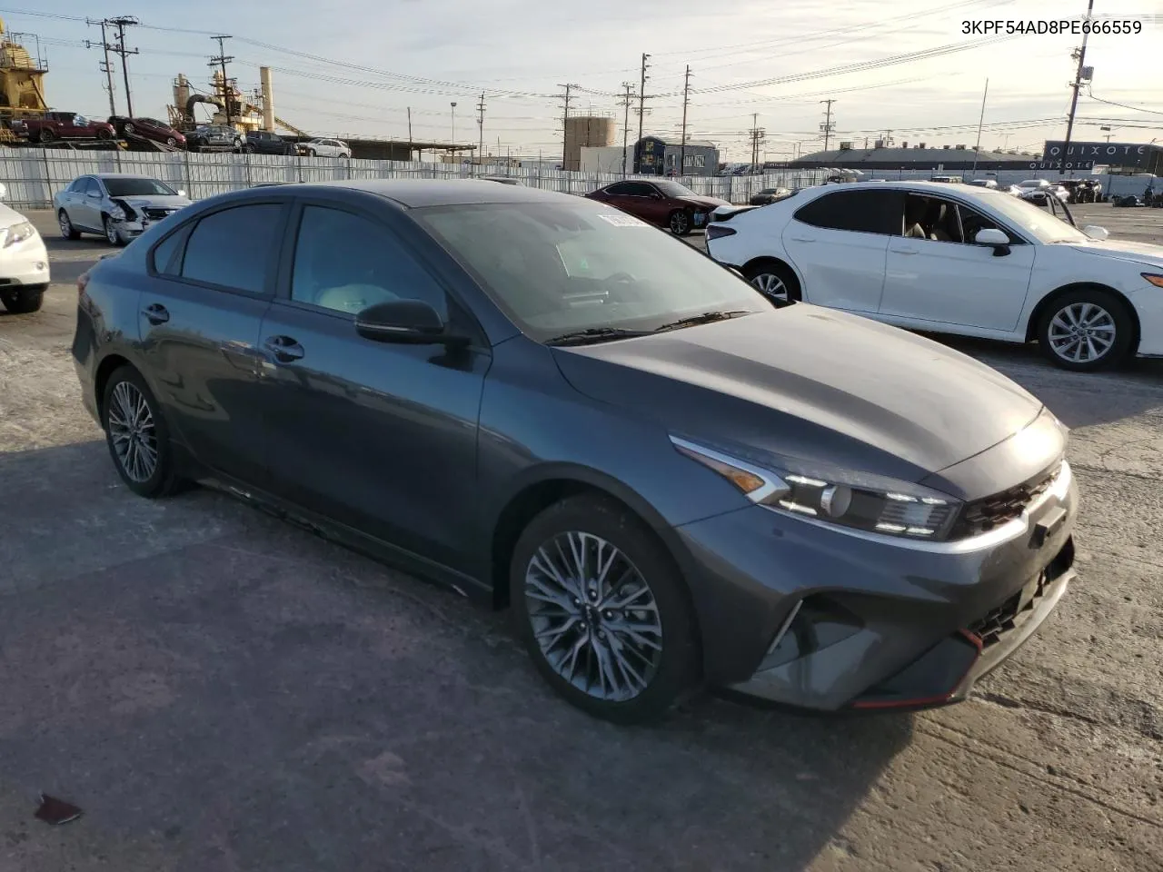 2023 Kia Forte Gt Line VIN: 3KPF54AD8PE666559 Lot: 79878704