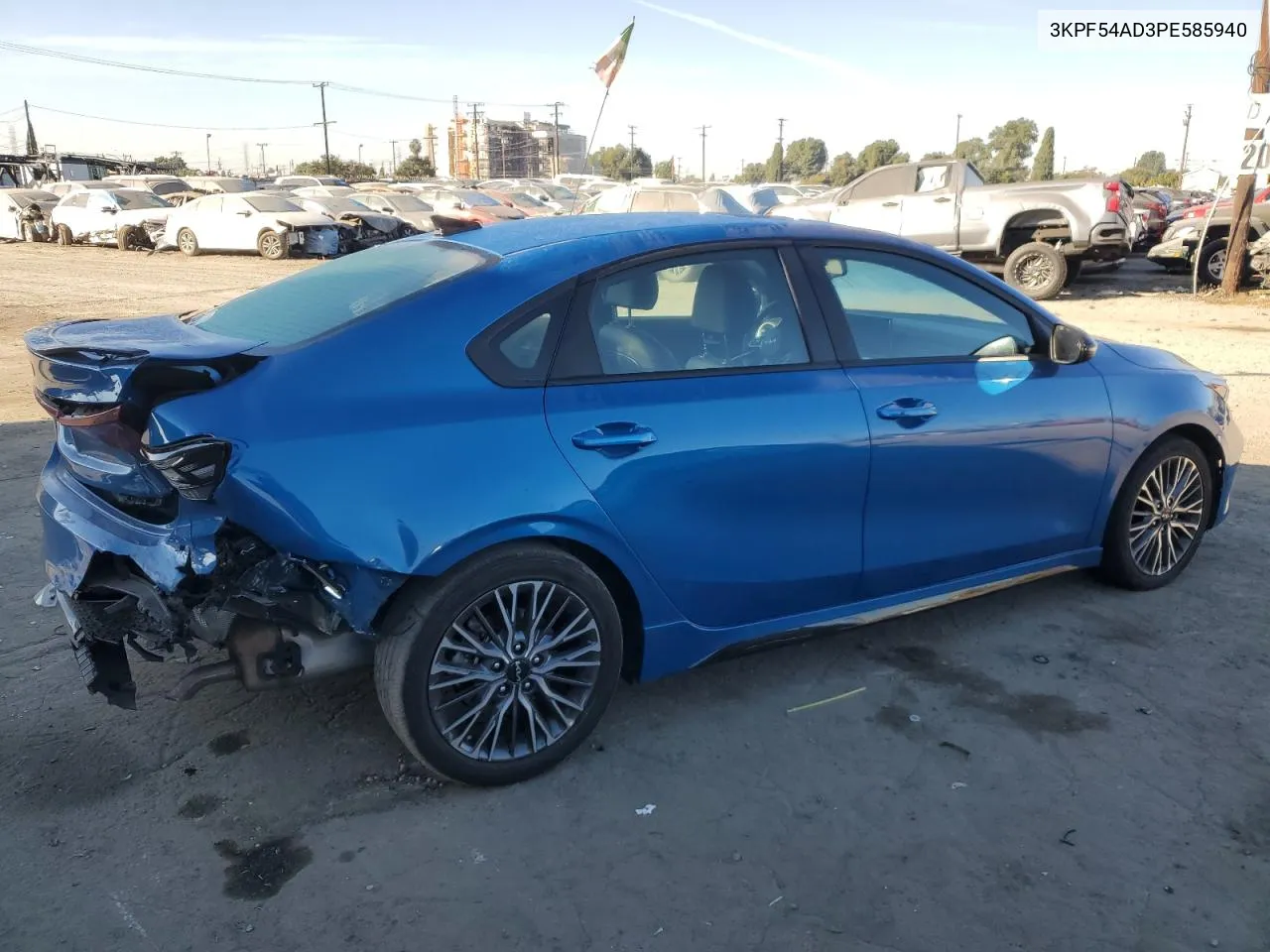 2023 Kia Forte Gt Line VIN: 3KPF54AD3PE585940 Lot: 80062814