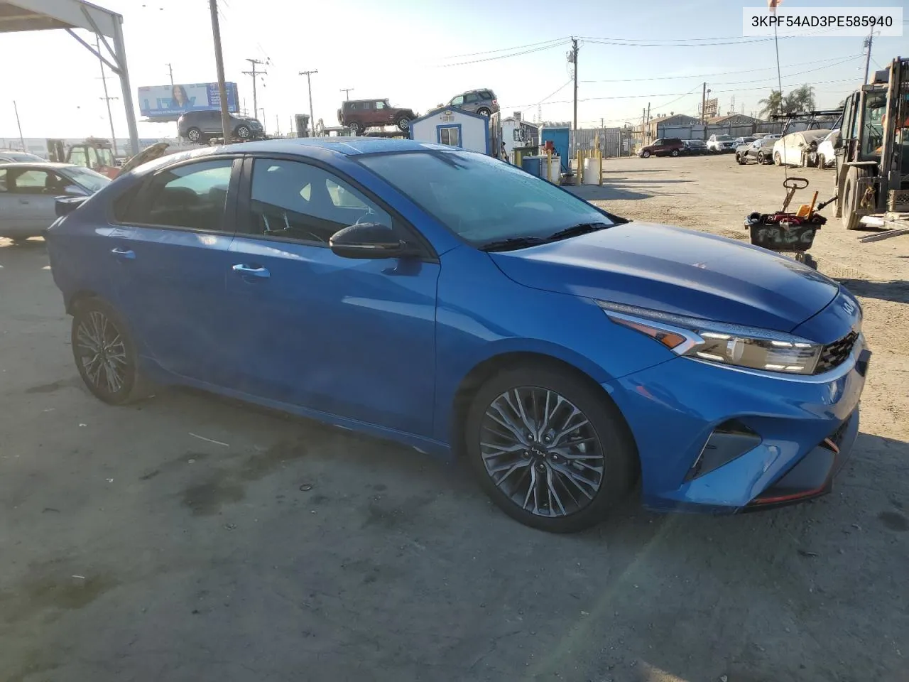 2023 Kia Forte Gt Line VIN: 3KPF54AD3PE585940 Lot: 80062814