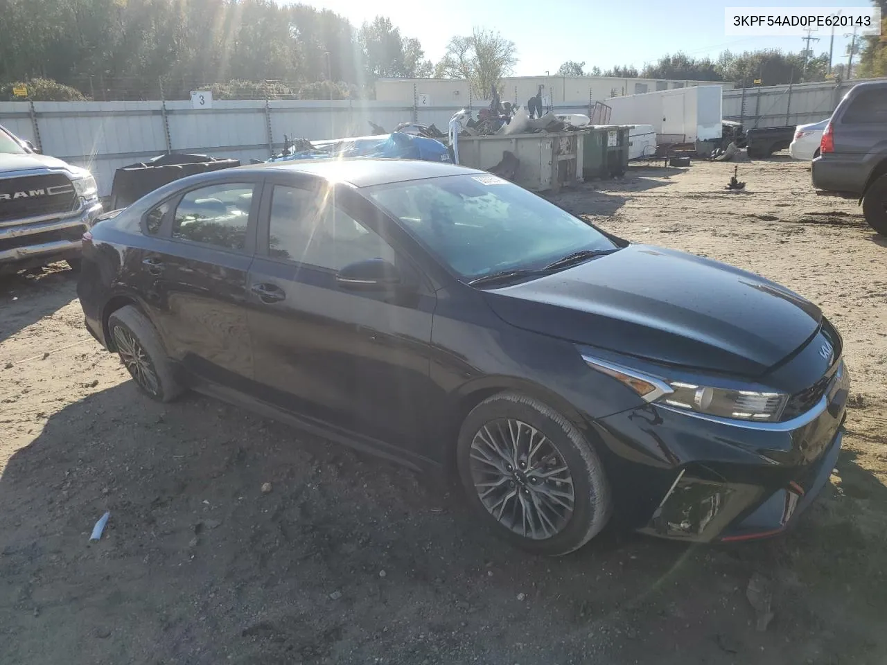 2023 Kia Forte Gt Line VIN: 3KPF54AD0PE620143 Lot: 80379514