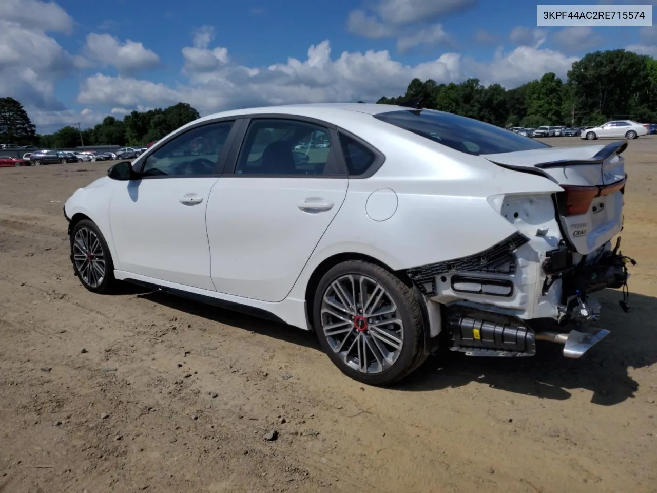 2024 Kia Forte Gt VIN: 3KPF44AC2RE715574 Lot: 54633264