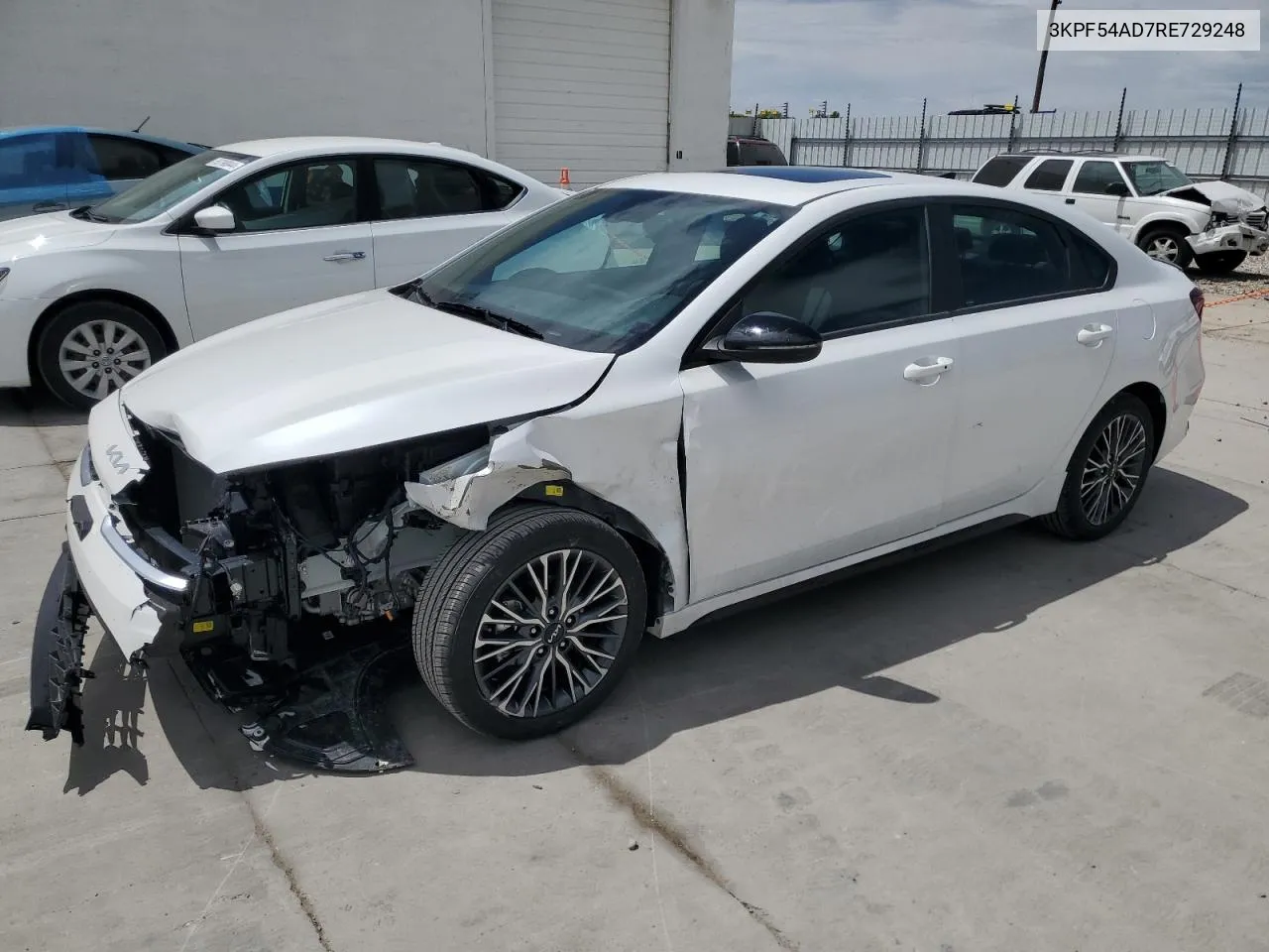 2024 Kia Forte Gt Line VIN: 3KPF54AD7RE729248 Lot: 55023944