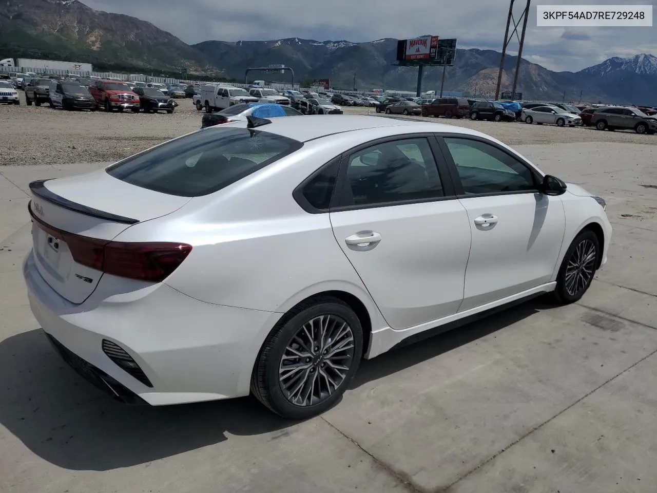 2024 Kia Forte Gt Line VIN: 3KPF54AD7RE729248 Lot: 55023944