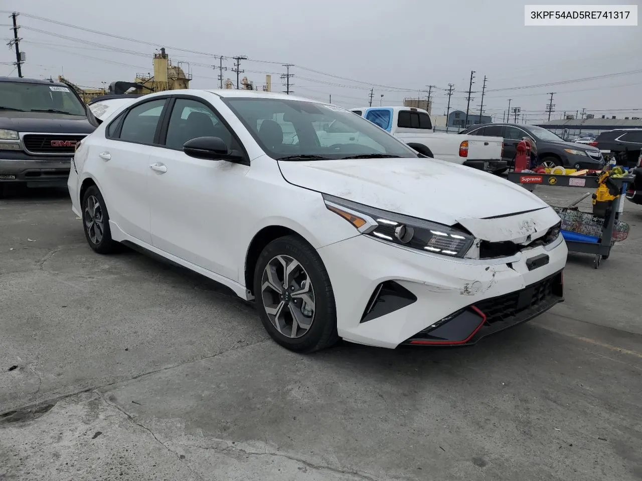 2024 Kia Forte Gt Line VIN: 3KPF54AD5RE741317 Lot: 56654254