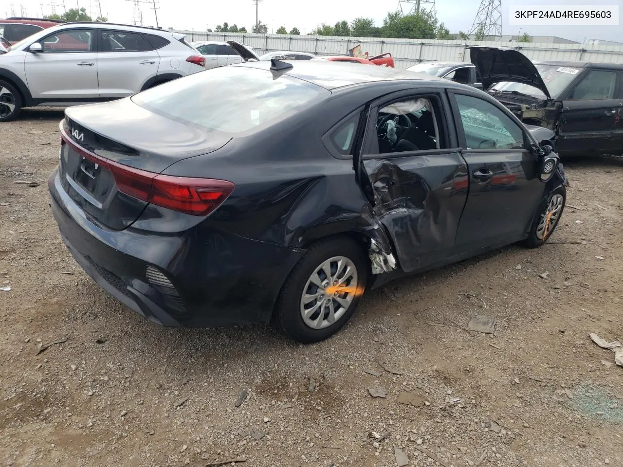 3KPF24AD4RE695603 2024 Kia Forte Lx