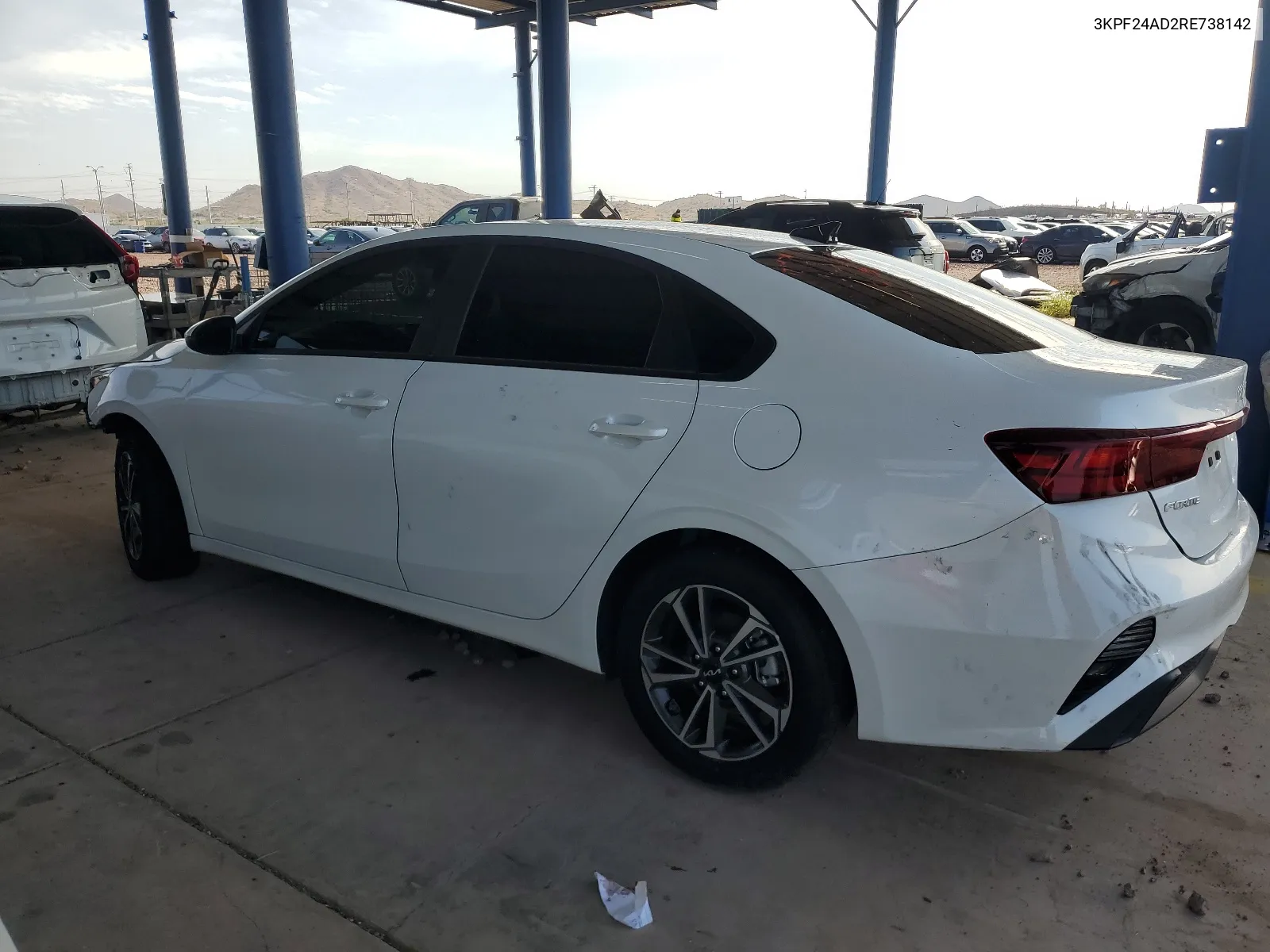 2024 Kia Forte Lx VIN: 3KPF24AD2RE738142 Lot: 63192284