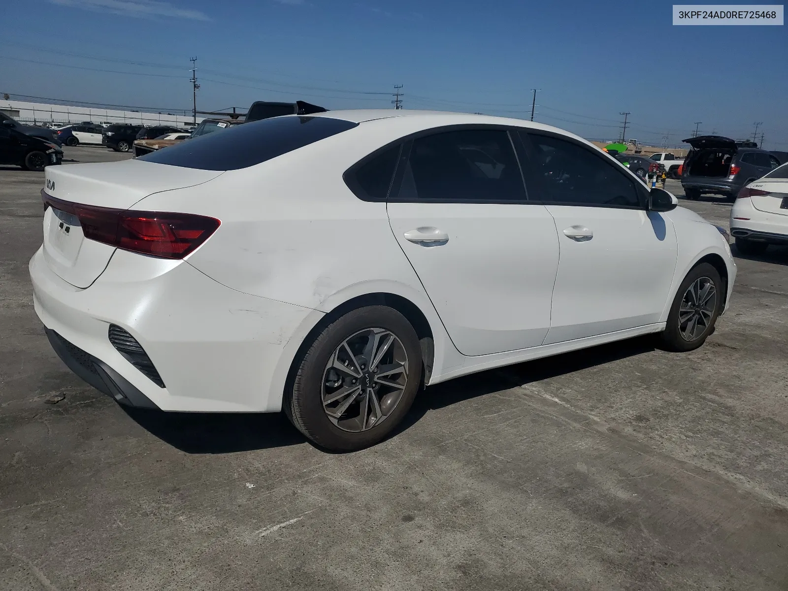 2024 Kia Forte Lx VIN: 3KPF24AD0RE725468 Lot: 65603424