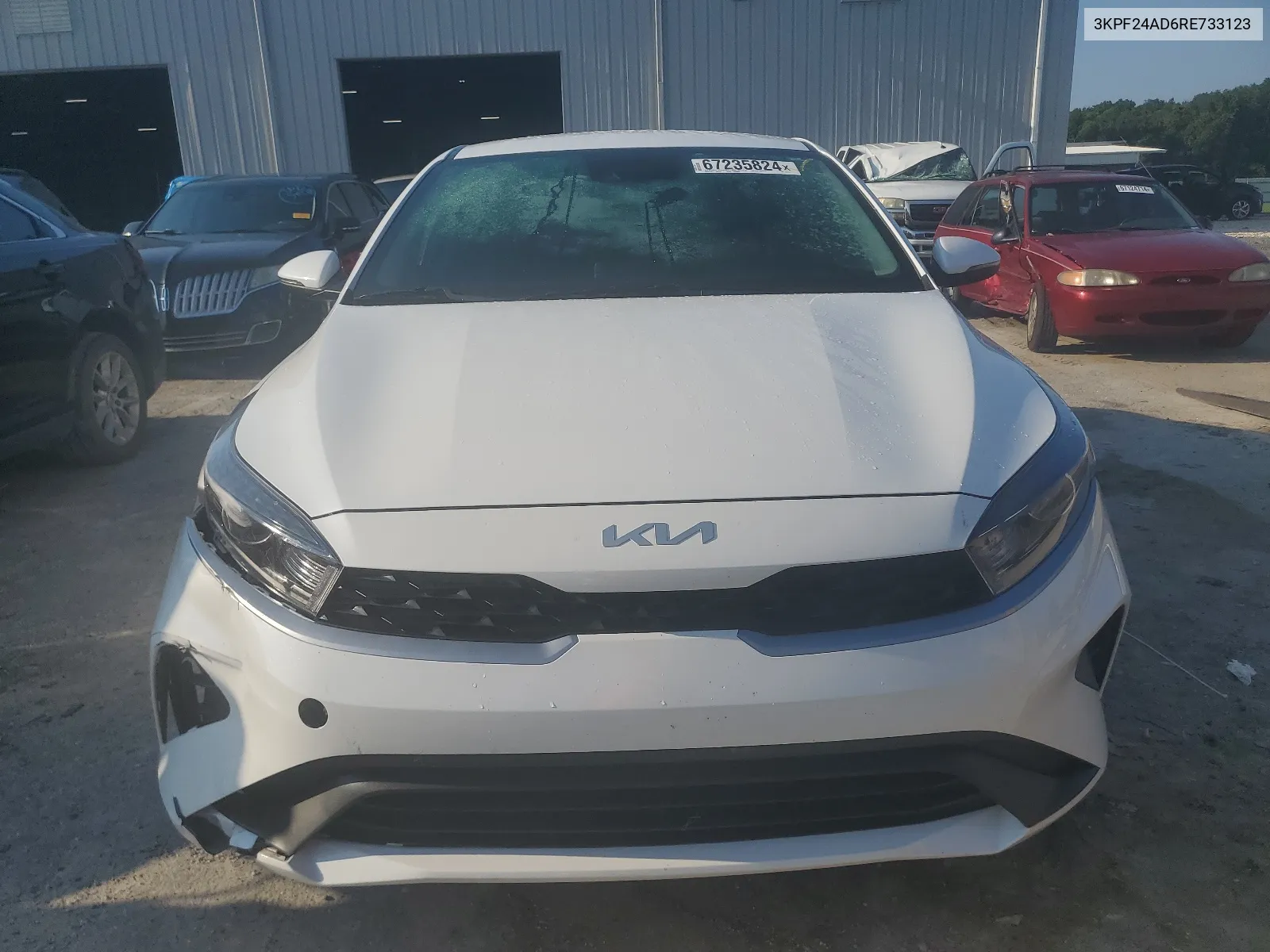 2024 Kia Forte Lx VIN: 3KPF24AD6RE733123 Lot: 67235824