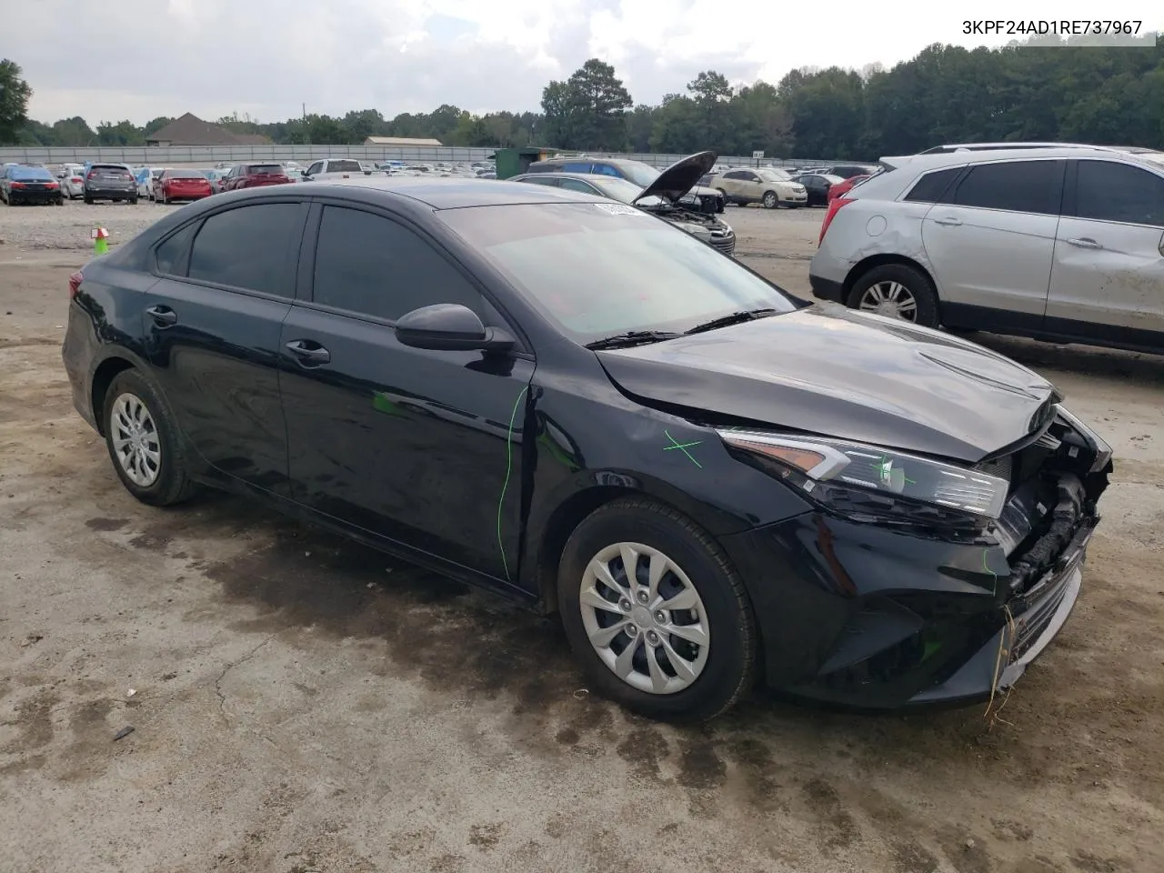 2024 Kia Forte Lx VIN: 3KPF24AD1RE737967 Lot: 67610334