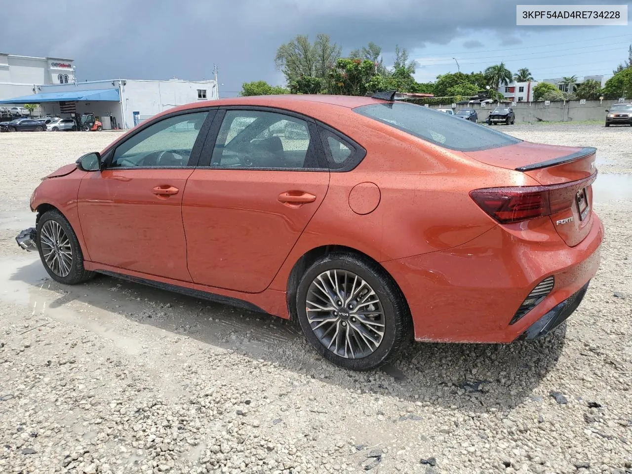 2024 Kia Forte Gt Line VIN: 3KPF54AD4RE734228 Lot: 68009254