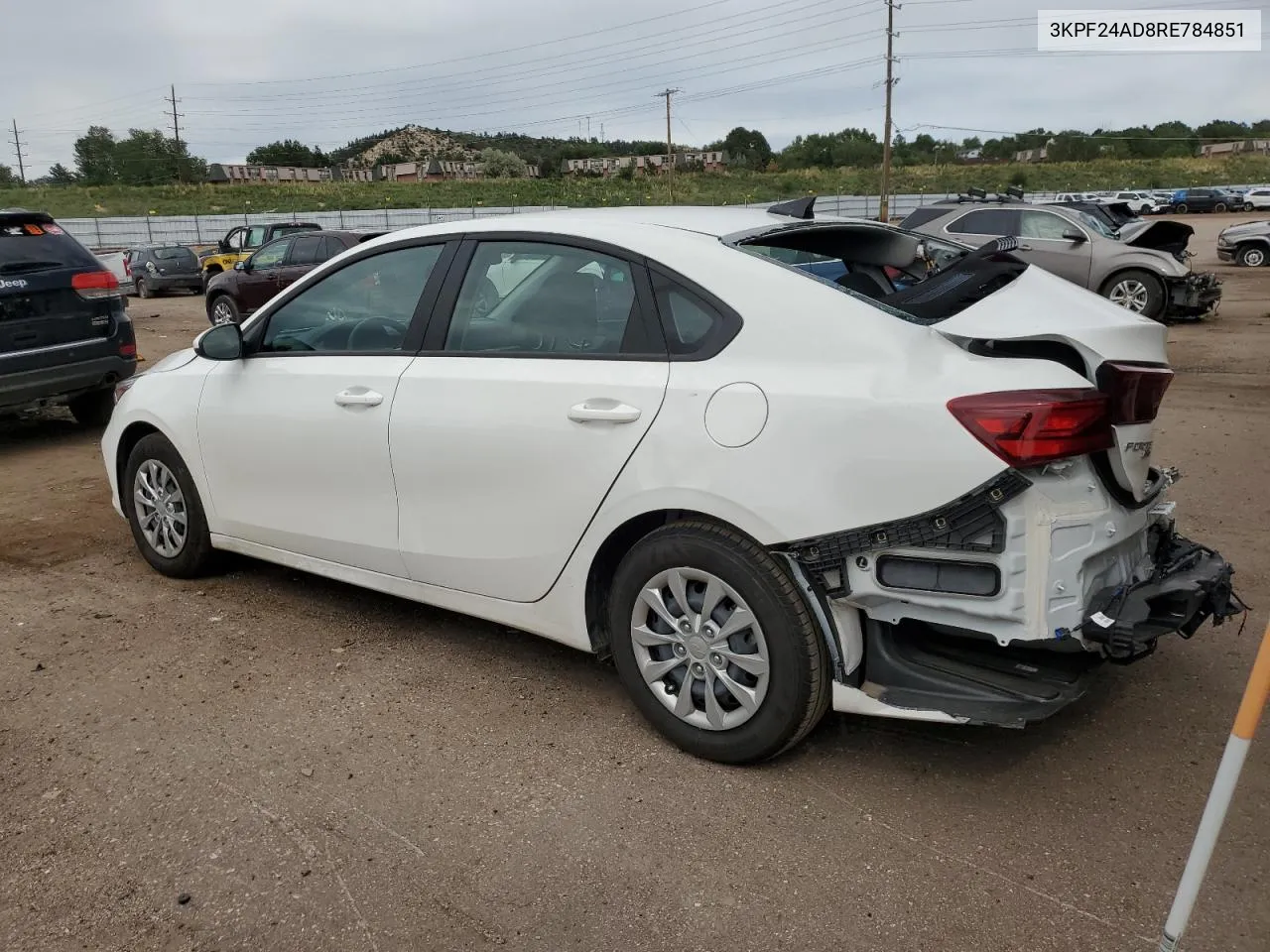 2024 Kia Forte Lx VIN: 3KPF24AD8RE784851 Lot: 68956324