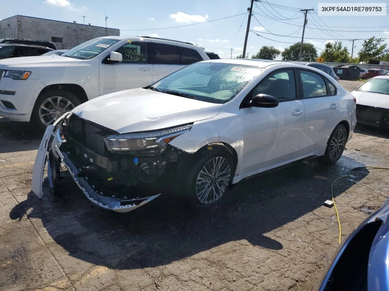 2024 Kia Forte Gt Line VIN: 3KPF54AD1RE789753 Lot: 69023674