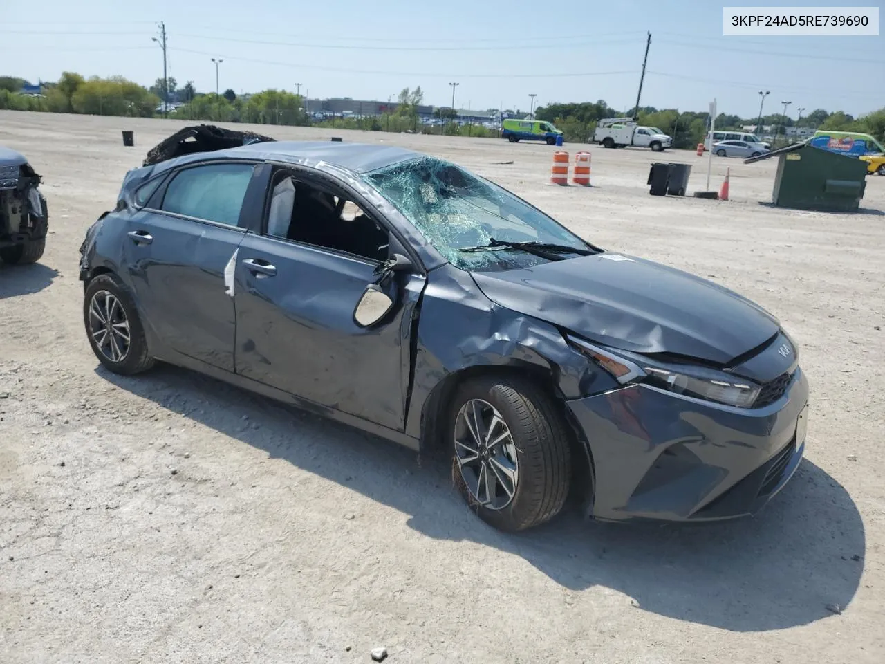 2024 Kia Forte Lx VIN: 3KPF24AD5RE739690 Lot: 69092844