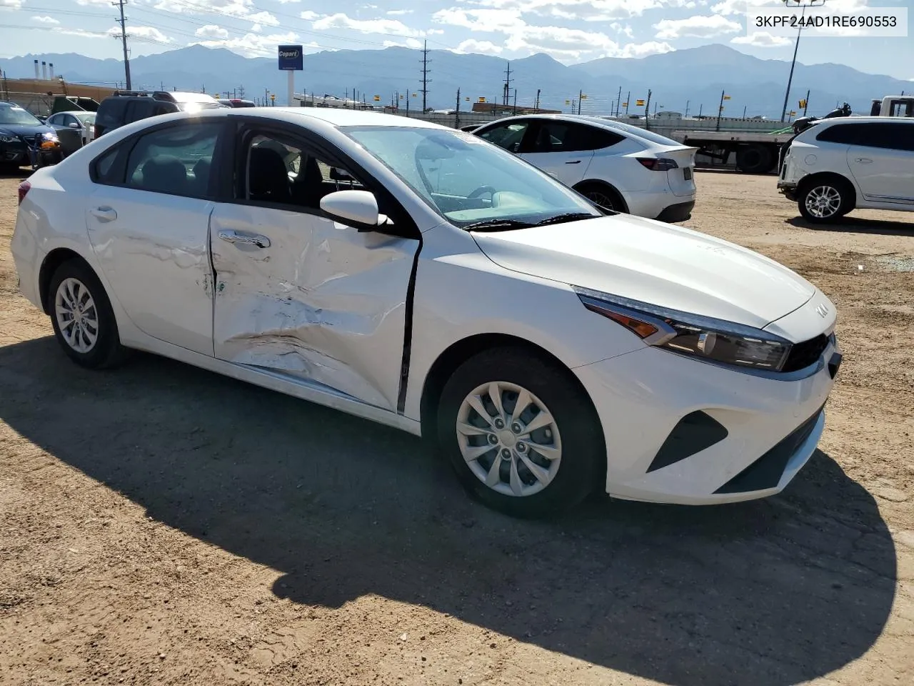 2024 Kia Forte Lx VIN: 3KPF24AD1RE690553 Lot: 69205724