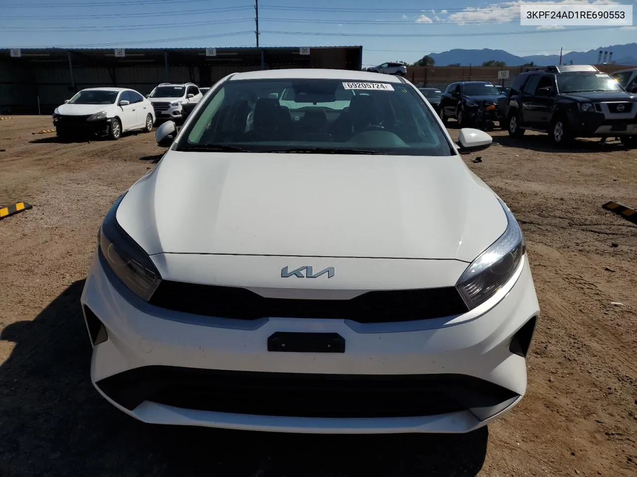 2024 Kia Forte Lx VIN: 3KPF24AD1RE690553 Lot: 69205724