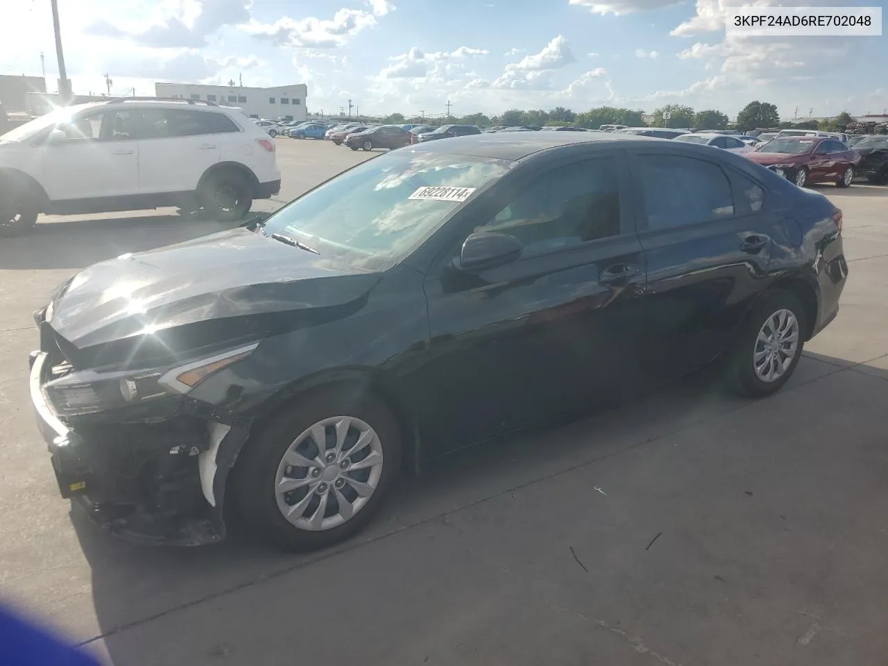 2024 Kia Forte Lx VIN: 3KPF24AD6RE702048 Lot: 69228114