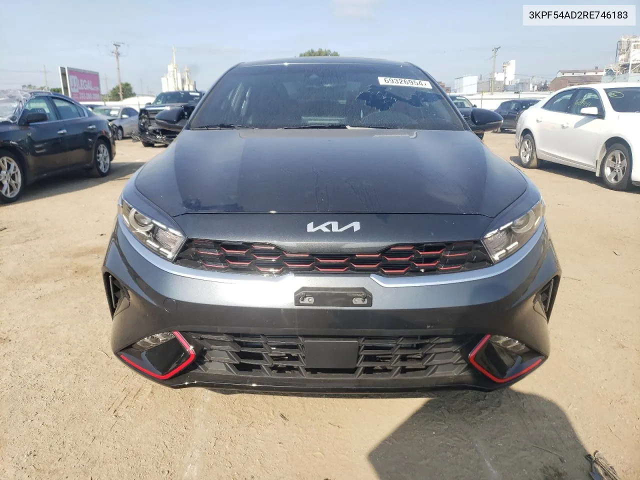 2024 Kia Forte Gt Line VIN: 3KPF54AD2RE746183 Lot: 69326954