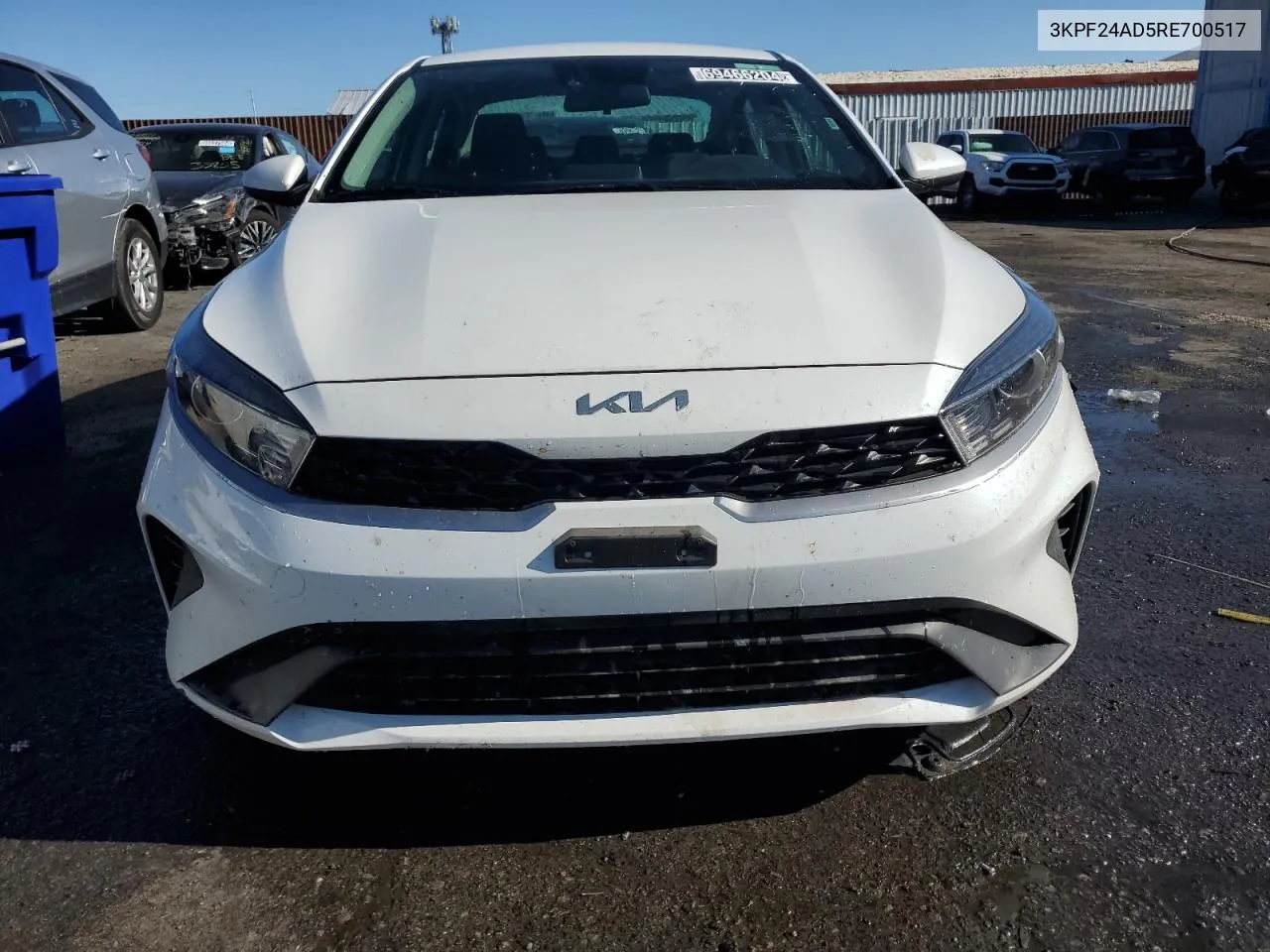 2024 Kia Forte Lx VIN: 3KPF24AD5RE700517 Lot: 69466204