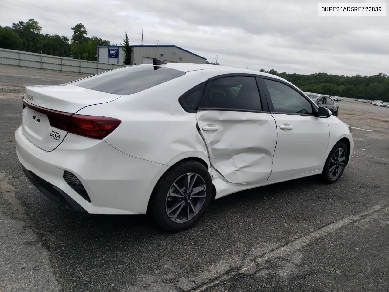 2024 Kia Forte Lx VIN: 3KPF24AD5RE722839 Lot: 70085794