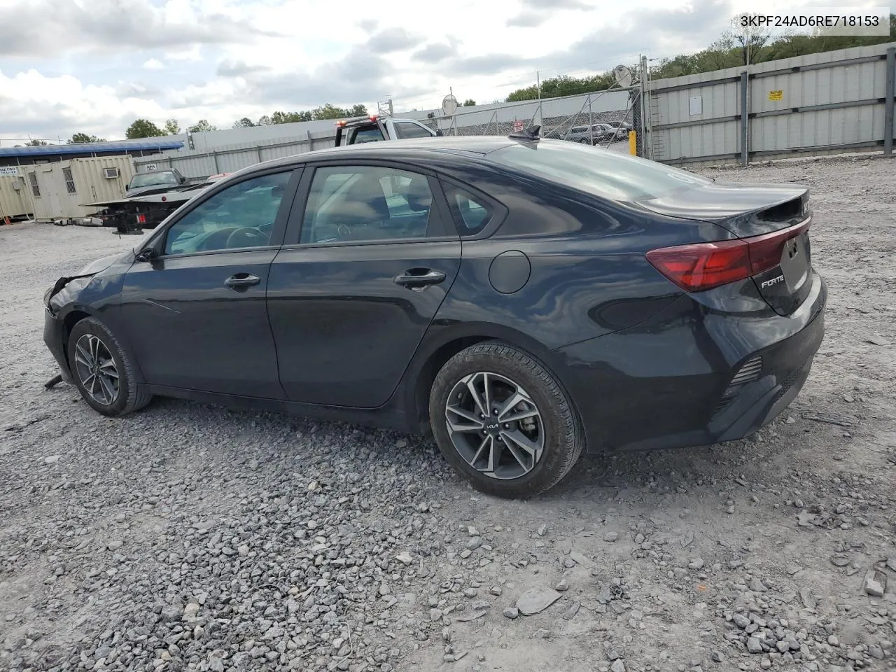 2024 Kia Forte Lx VIN: 3KPF24AD6RE718153 Lot: 70151794