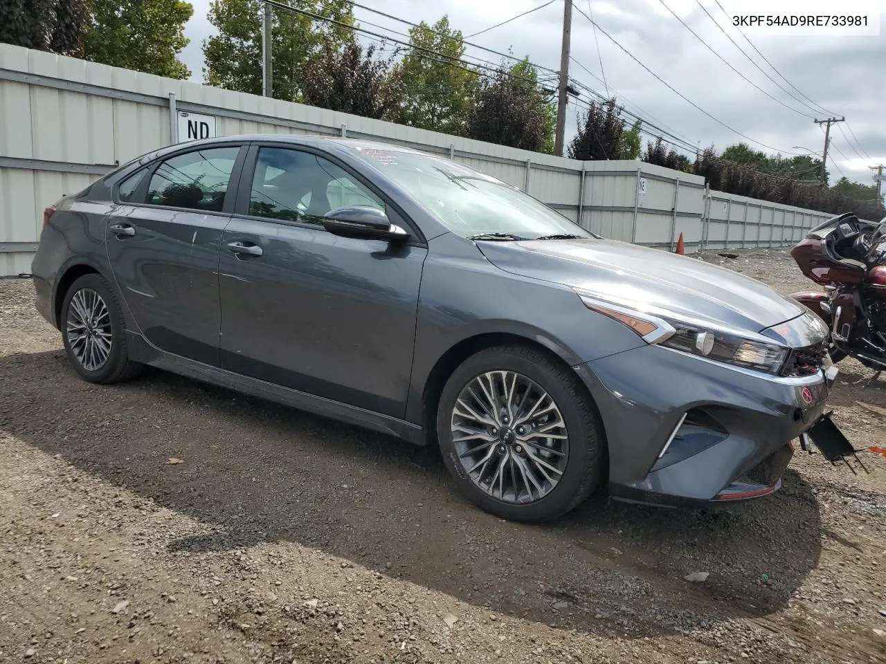 2024 Kia Forte Gt Line VIN: 3KPF54AD9RE733981 Lot: 70182234