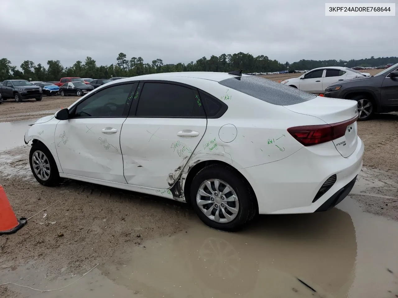 2024 Kia Forte Lx VIN: 3KPF24AD0RE768644 Lot: 70214854