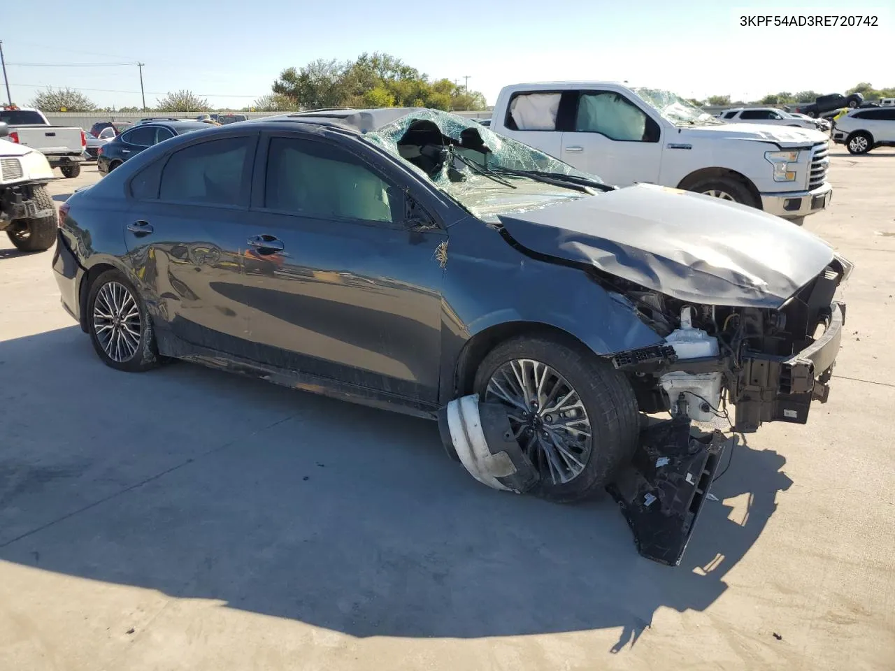 2024 Kia Forte Gt Line VIN: 3KPF54AD3RE720742 Lot: 70295224