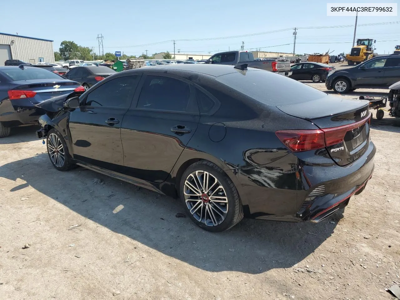 2024 Kia Forte Gt VIN: 3KPF44AC3RE799632 Lot: 70323894