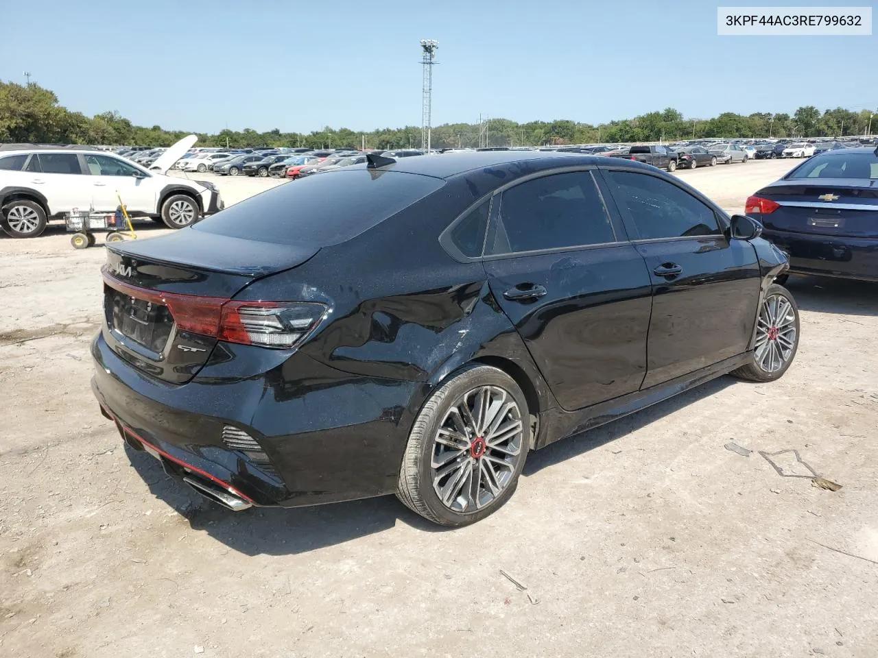 2024 Kia Forte Gt VIN: 3KPF44AC3RE799632 Lot: 70323894