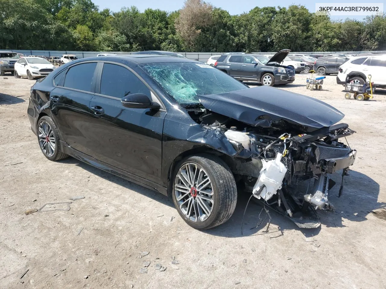 2024 Kia Forte Gt VIN: 3KPF44AC3RE799632 Lot: 70323894