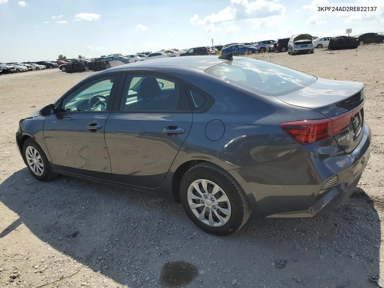 2024 Kia Forte Lx VIN: 3KPF24AD2RE822137 Lot: 70640024