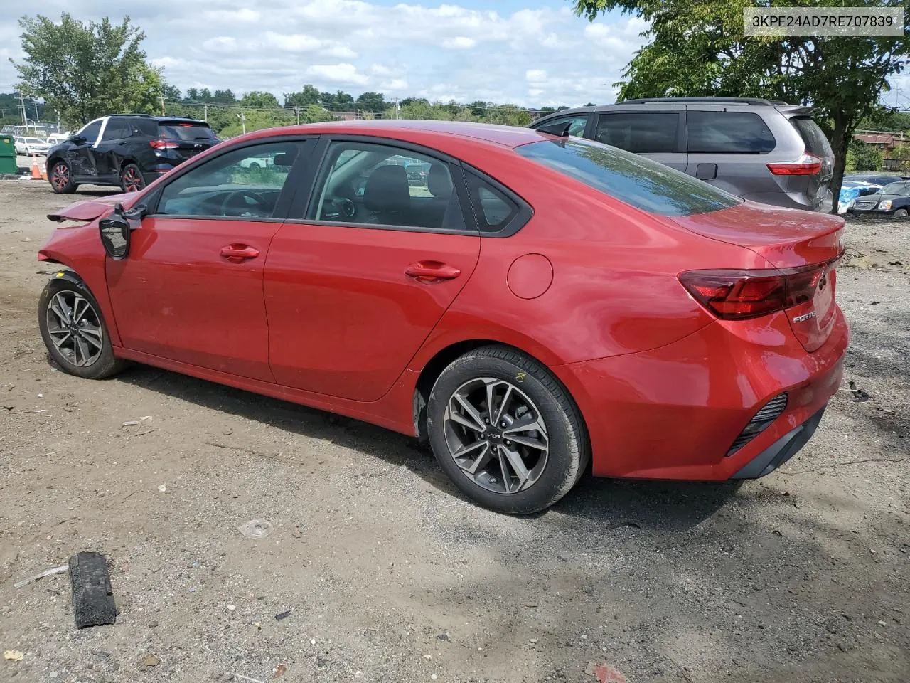 2024 Kia Forte Lx VIN: 3KPF24AD7RE707839 Lot: 70646164