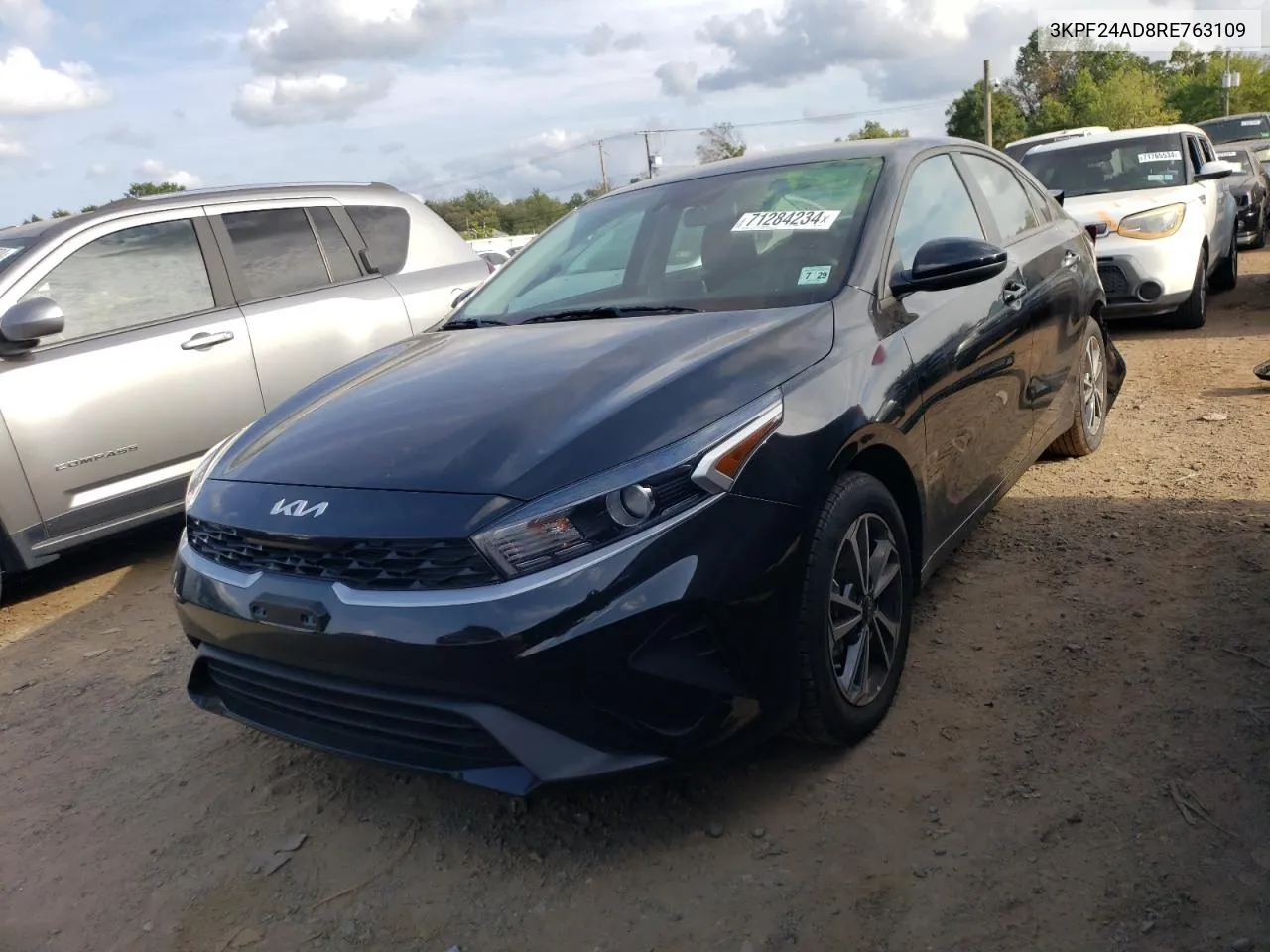 2024 Kia Forte Lx VIN: 3KPF24AD8RE763109 Lot: 71284234