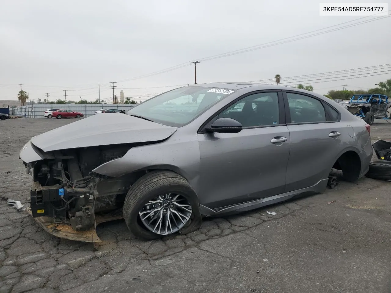 2024 Kia Forte Gt Line VIN: 3KPF54AD5RE754777 Lot: 71312704