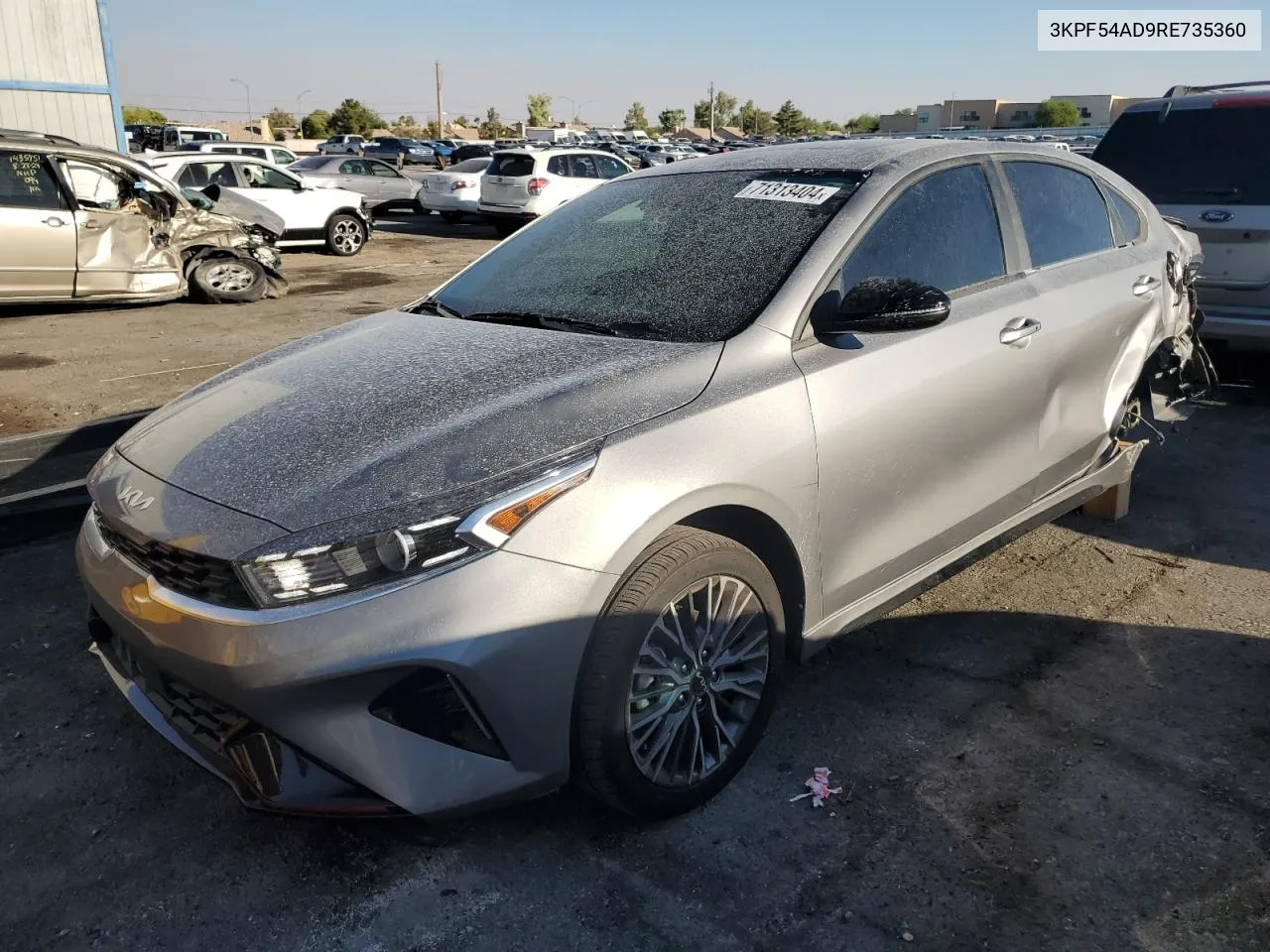 2024 Kia Forte Gt Line VIN: 3KPF54AD9RE735360 Lot: 71313404