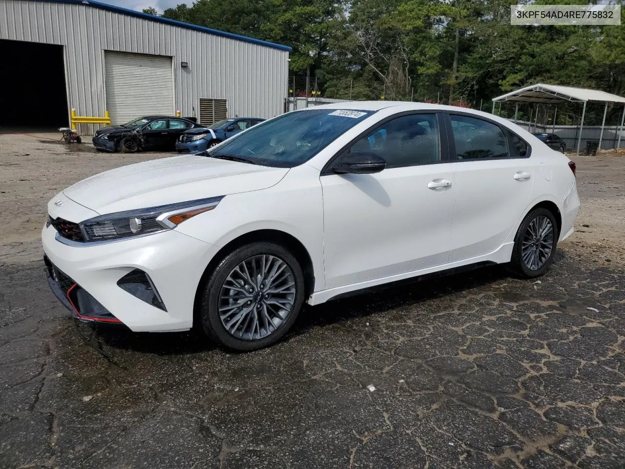 2024 Kia Forte Gt Line VIN: 3KPF54AD4RE775832 Lot: 71552874