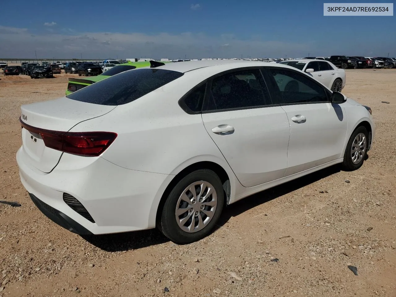 2024 Kia Forte Lx VIN: 3KPF24AD7RE692534 Lot: 71775314