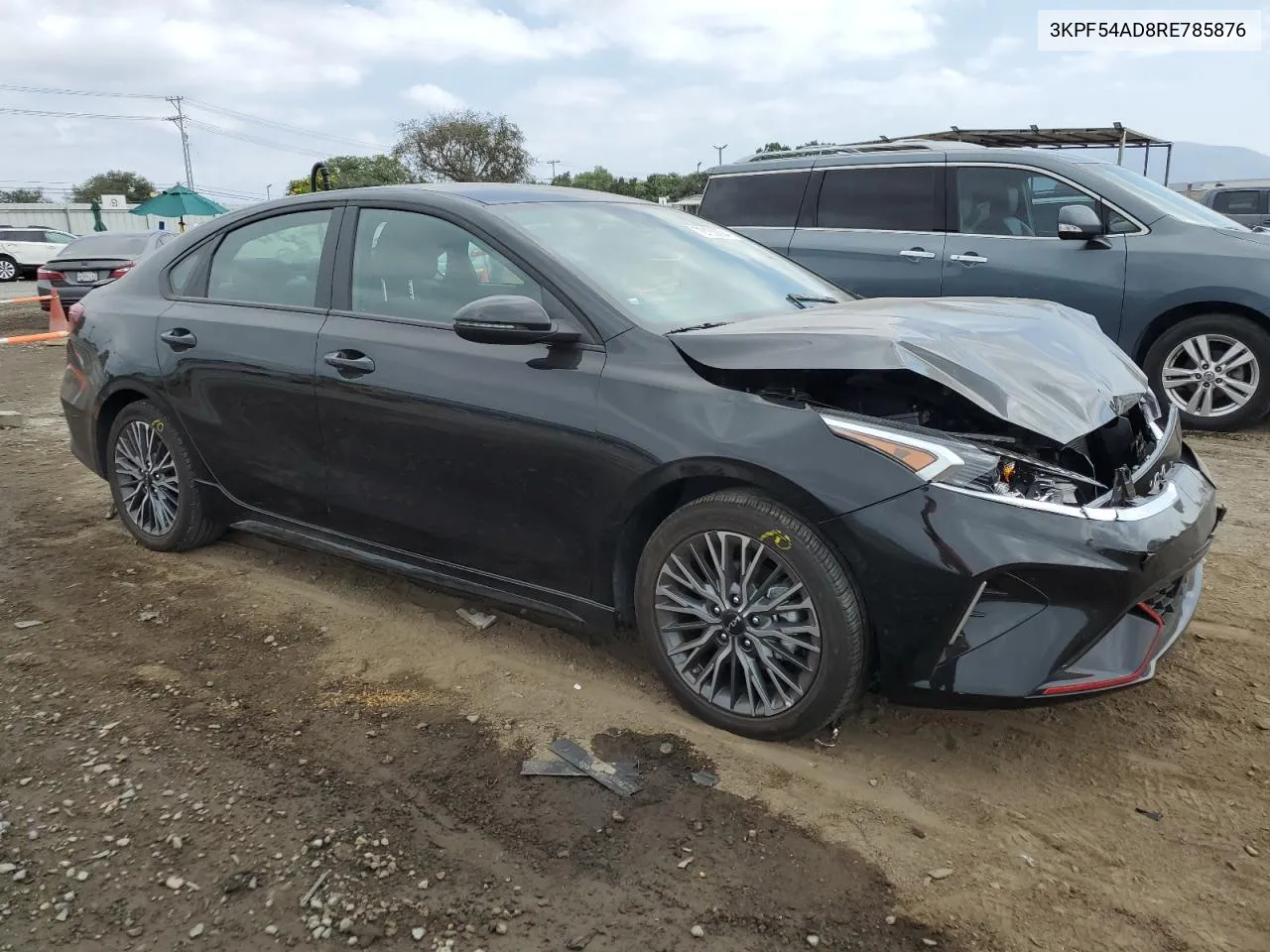 2024 Kia Forte Gt Line VIN: 3KPF54AD8RE785876 Lot: 72183294