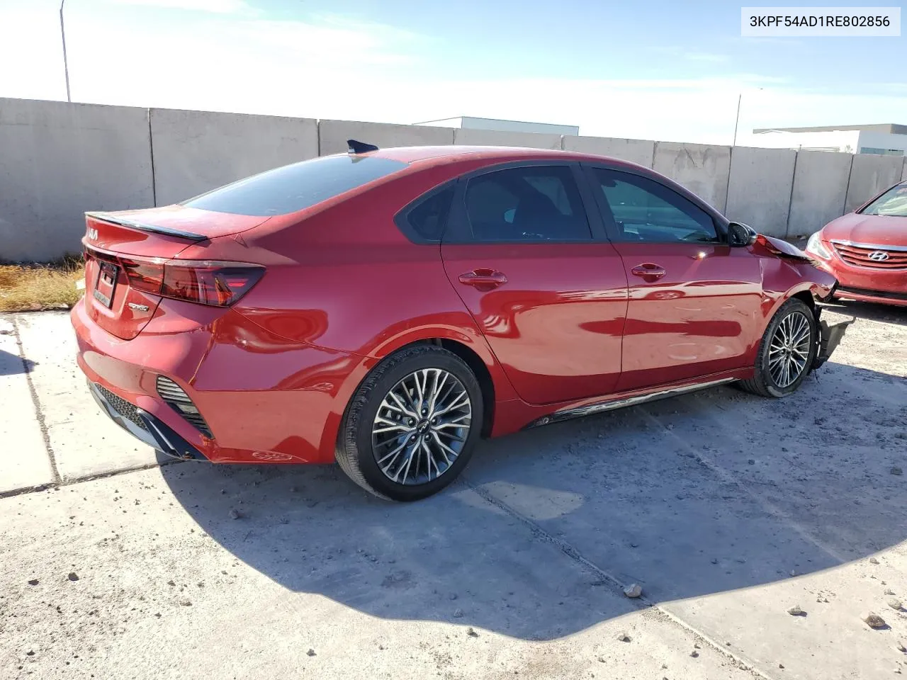 2024 Kia Forte Gt Line VIN: 3KPF54AD1RE802856 Lot: 72411784