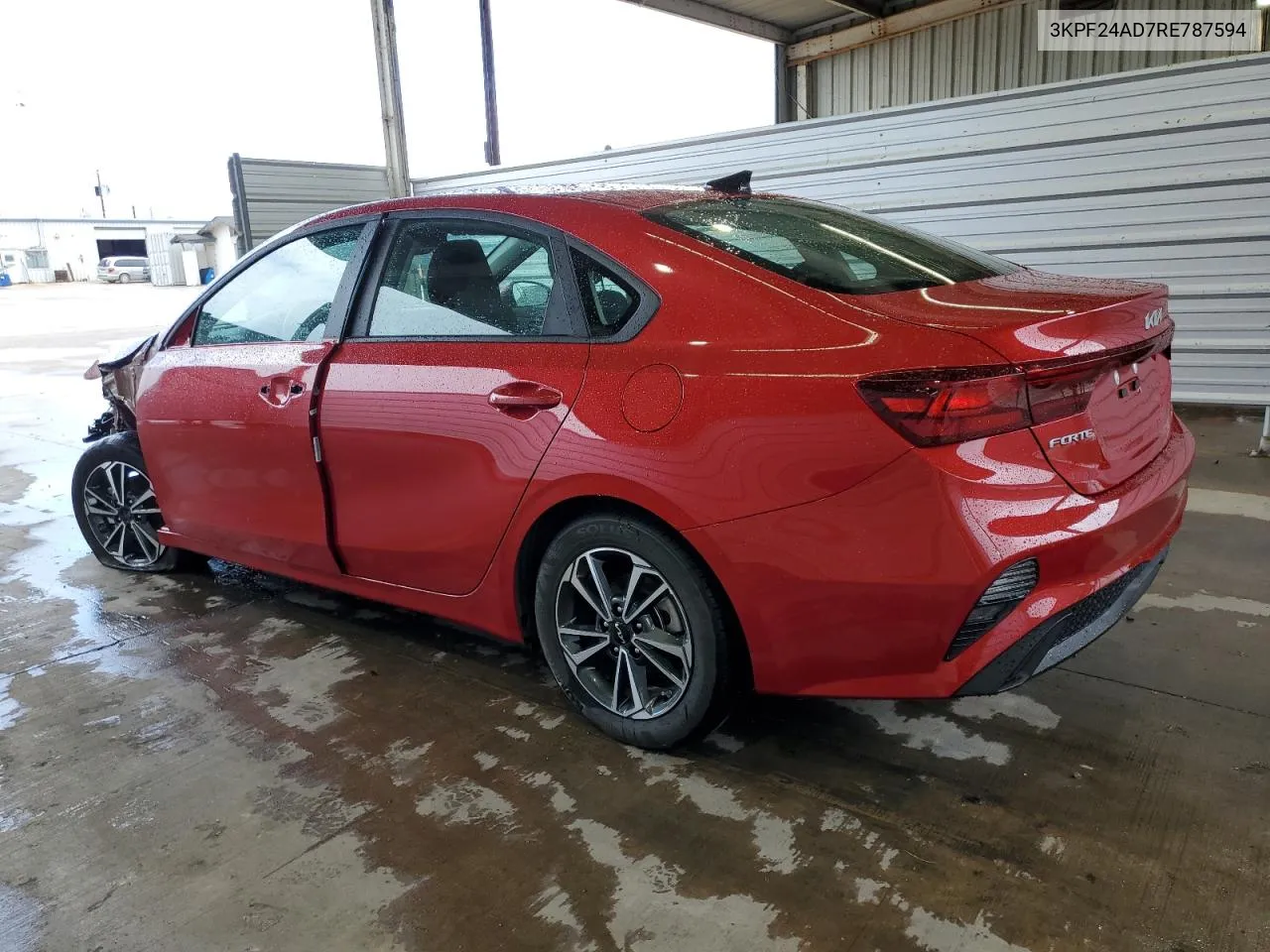 2024 Kia Forte Lx VIN: 3KPF24AD7RE787594 Lot: 72653354