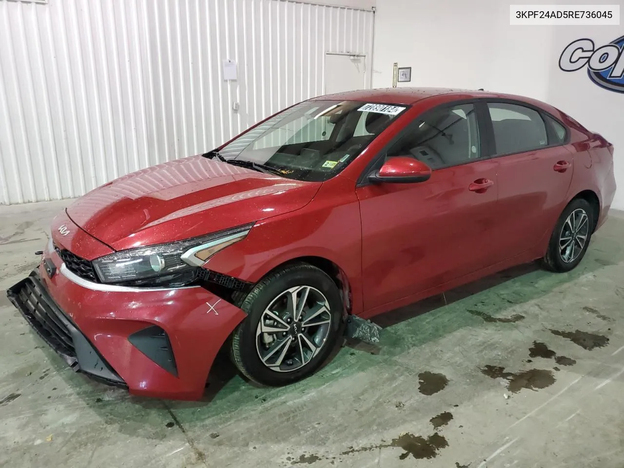 2024 Kia Forte Lx VIN: 3KPF24AD5RE736045 Lot: 72890184