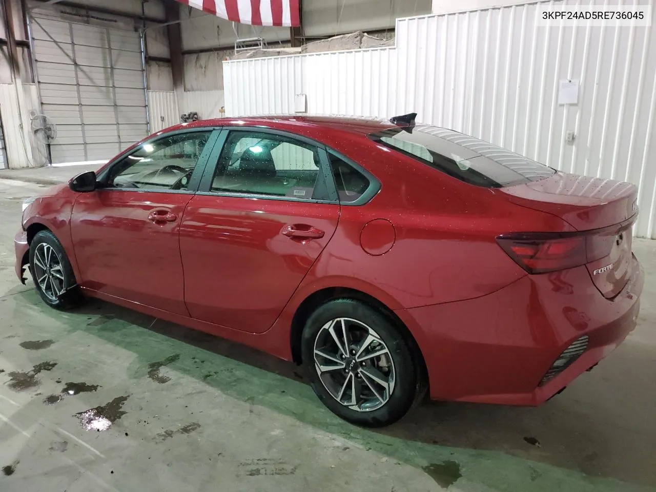 2024 Kia Forte Lx VIN: 3KPF24AD5RE736045 Lot: 72890184