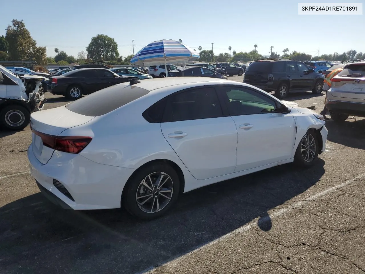 2024 Kia Forte Lx VIN: 3KPF24AD1RE701891 Lot: 73179194