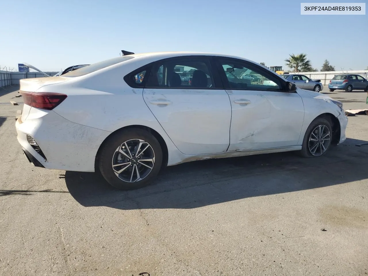 2024 Kia Forte Lx VIN: 3KPF24AD4RE819353 Lot: 73336724