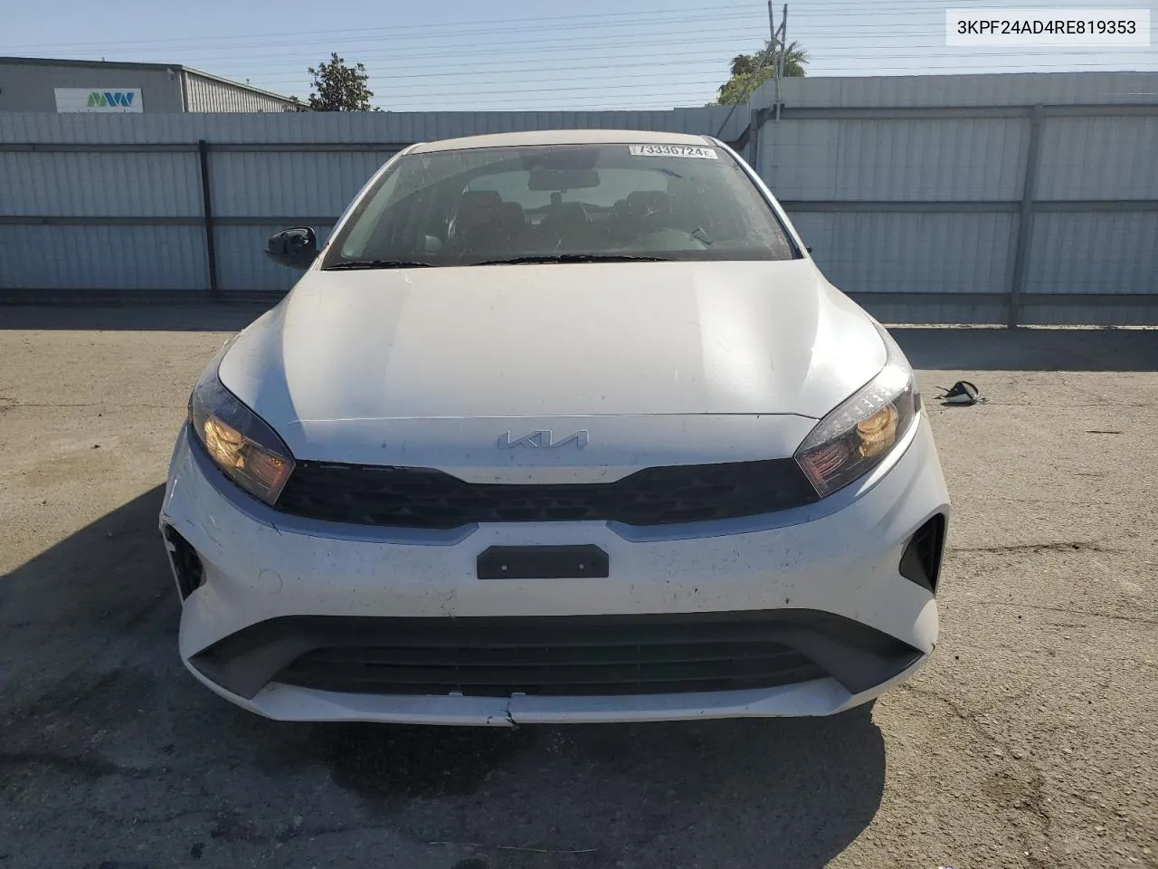 2024 Kia Forte Lx VIN: 3KPF24AD4RE819353 Lot: 73336724